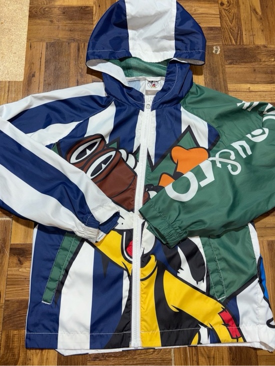 Disney Other - Members Only Disney Park Goofy hooded Windbreaker, Youth Size LG